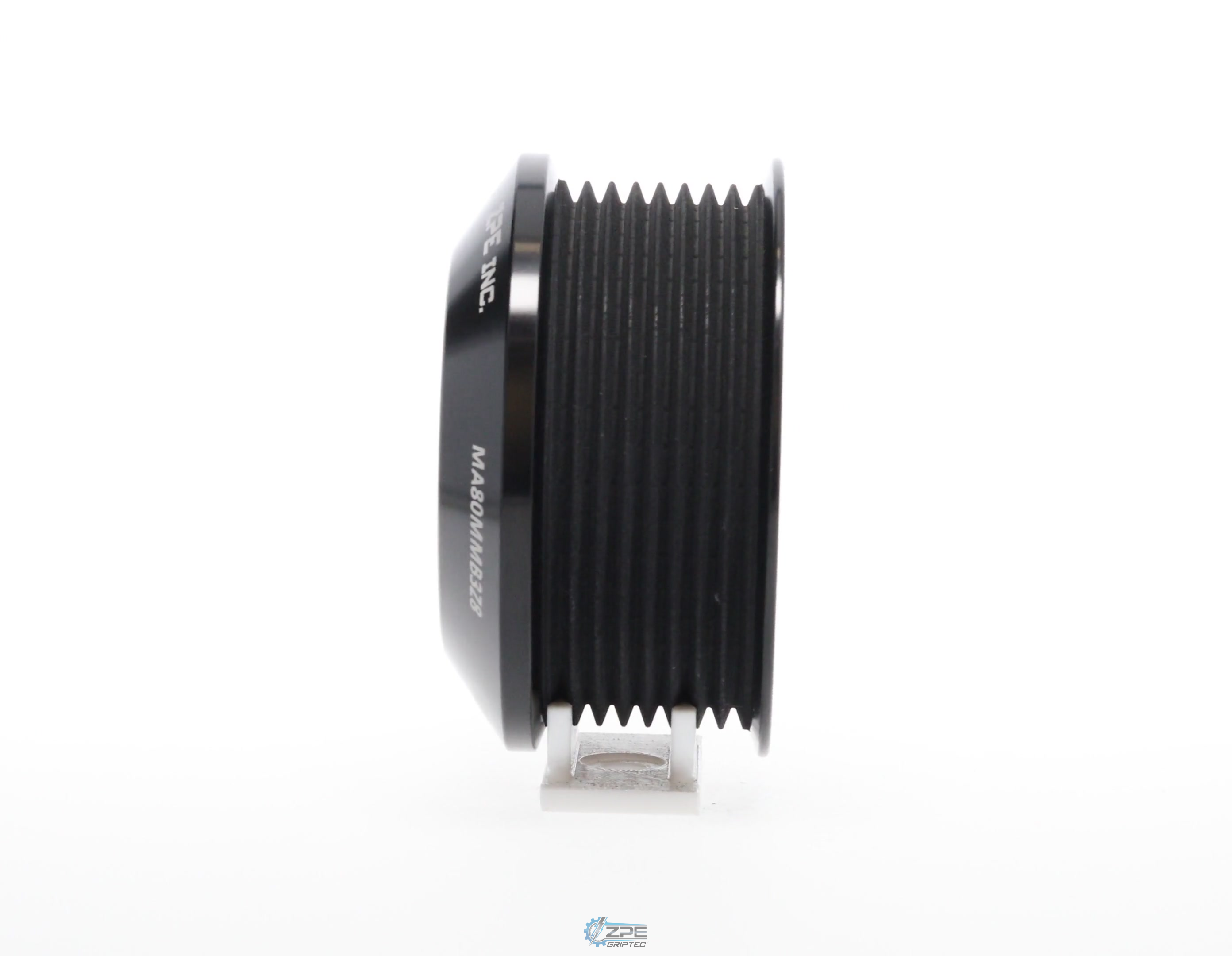 80mm 8 Rib ZPE GripTec® 2pc Magnuson LSA/LT4 2650 TVS L3 Black Pulley Only